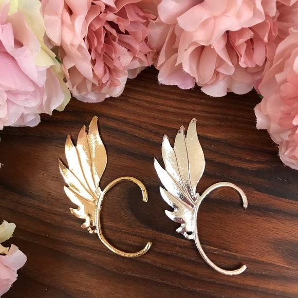 Punk Goth Flame Ear Cuff Clip Earring - Picture 3 of 7